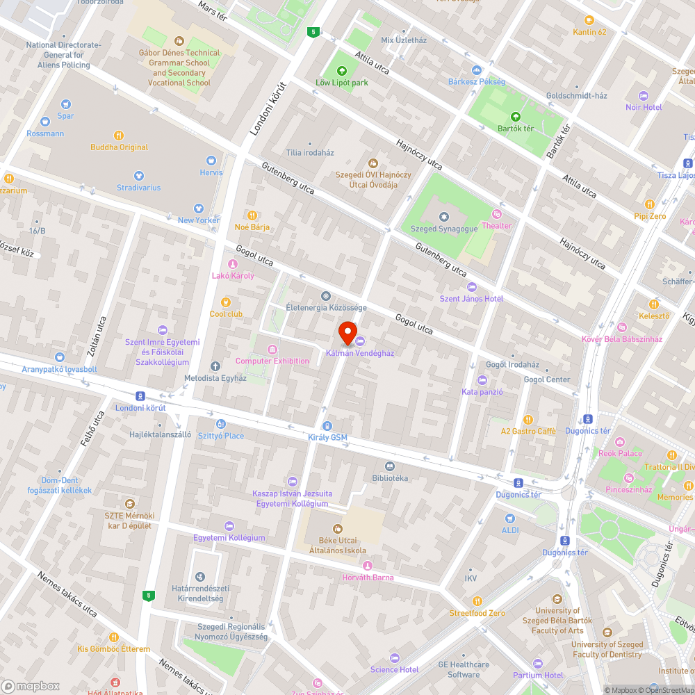 parkolás, forgalom változás bejelentés helye