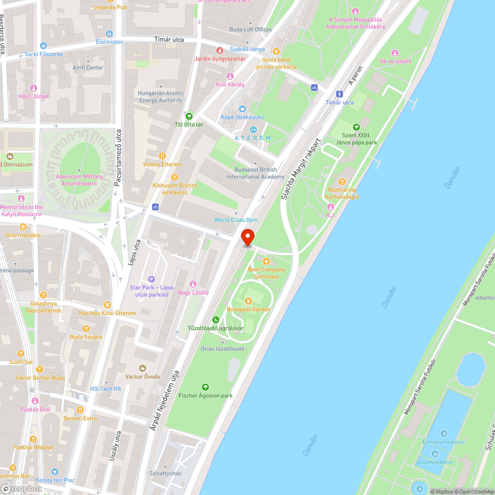 Levágott ágak a HÉV mellett (Nagyszombat u.) bejelentés helye