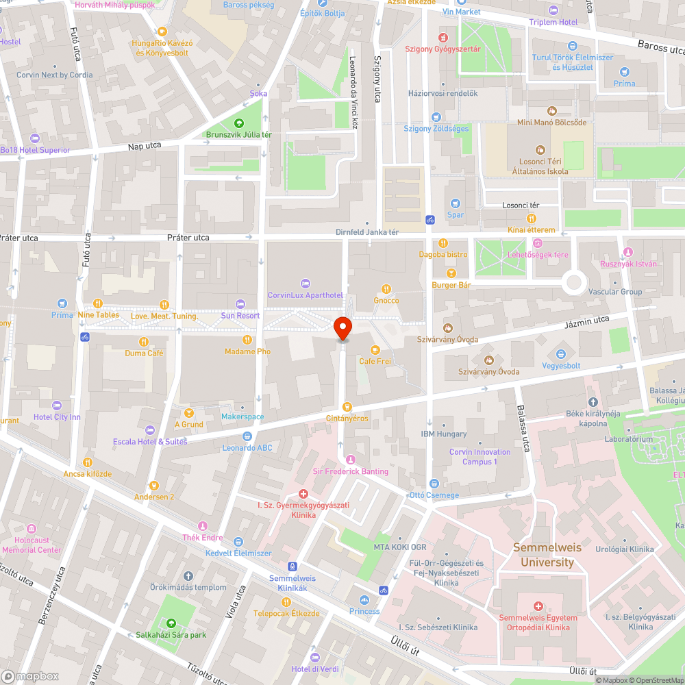 Parlagfű dzsungel bejelentés helye