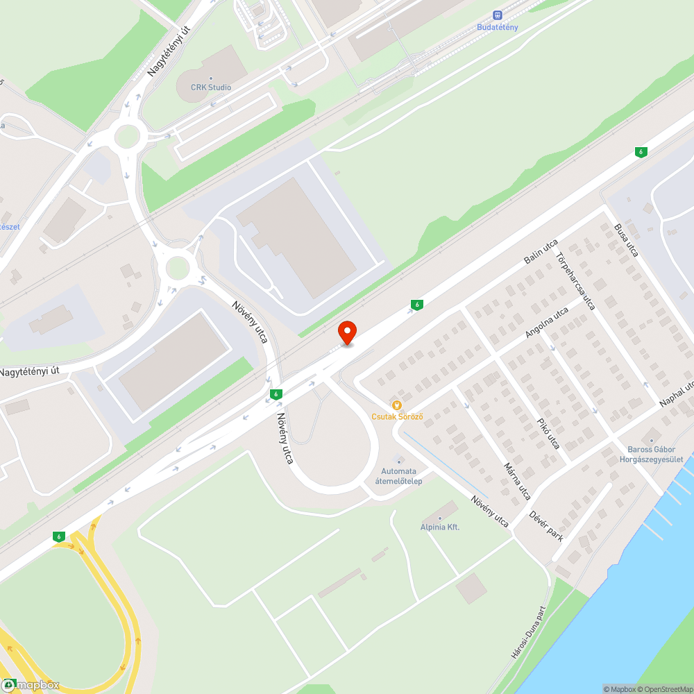 Megdöntött korlát -138-as busz Növény utca megállója (Csepel felé) bejelentés helye