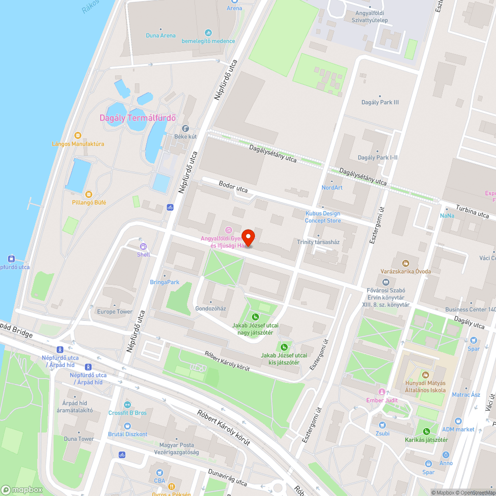 Folyó csap bejelentés helye