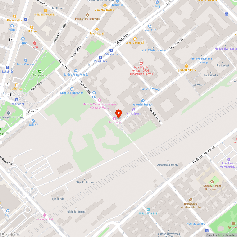 XIII. kerület - Bulcsú utca - Szabolcs utca sarkán lévő telken méteres gaz bejelentés helye