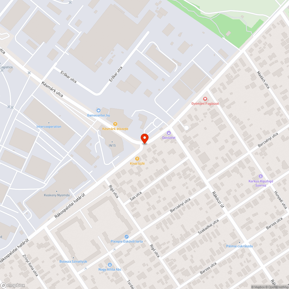 Fák zavarják a kanyar belátását bejelentés helye