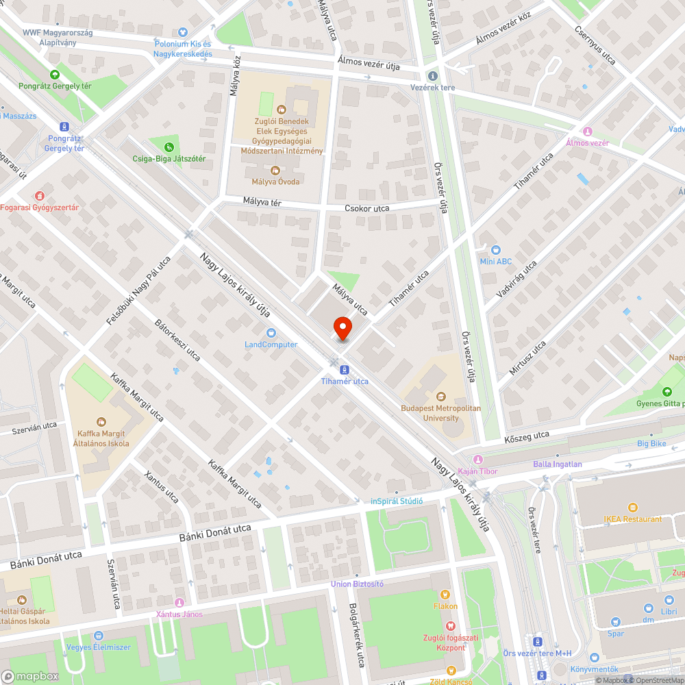 Elhagyott, lejárt műszaki autó bejelentés helye