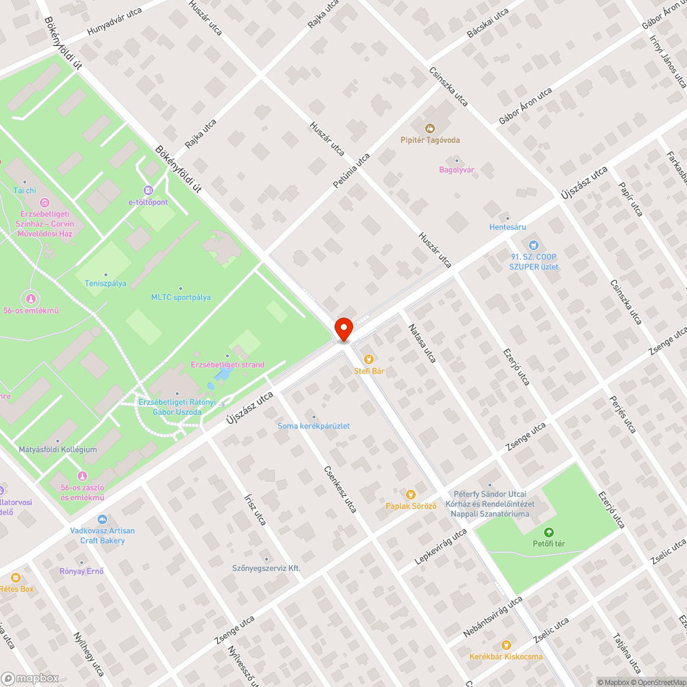 Lekopott útburkolati festés bejelentés helye