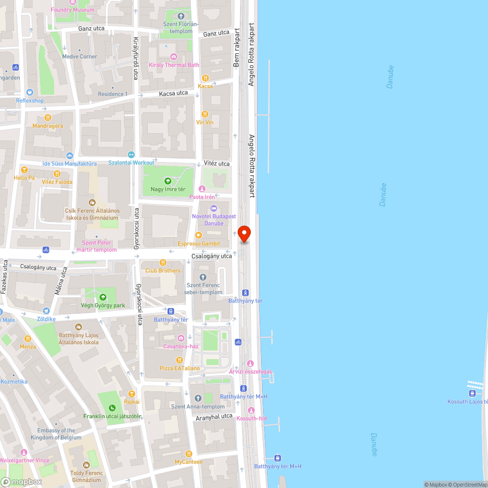 Rossz helyen lévő delfinszobor a Batthyány térnél bejelentés helye