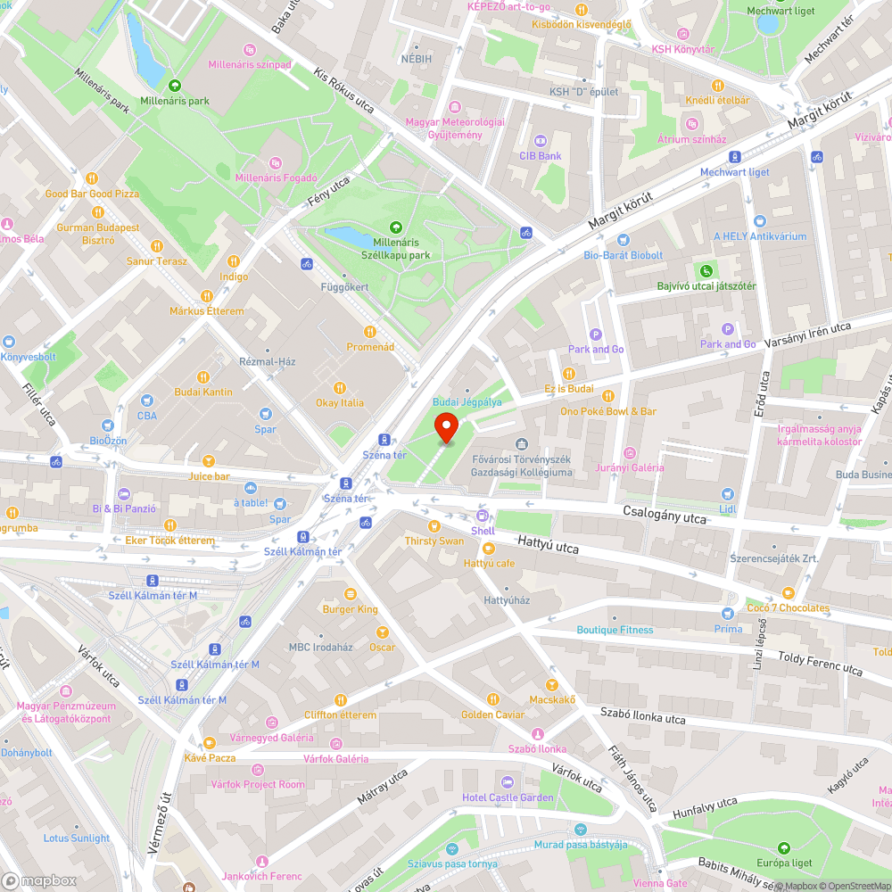 Széna téri Volánbusz-állomás parkolója olajjal erősen szennyezett bejelentés helye