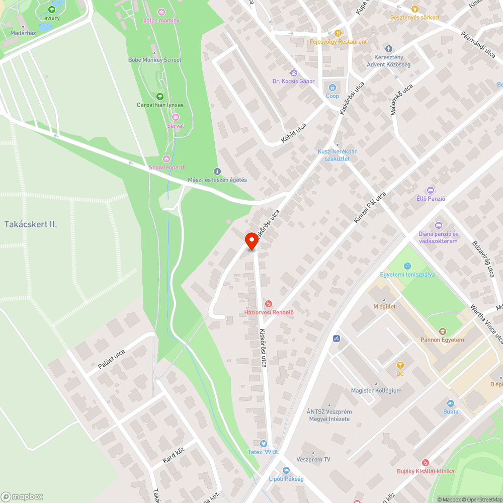 Elállt kereszteződés bejelentés helye