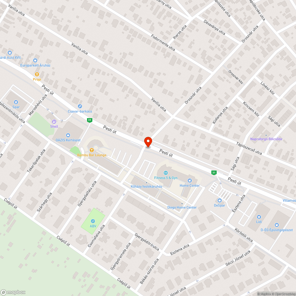 Kartonlemezen széttört üvegszilánkok bejelentés helye