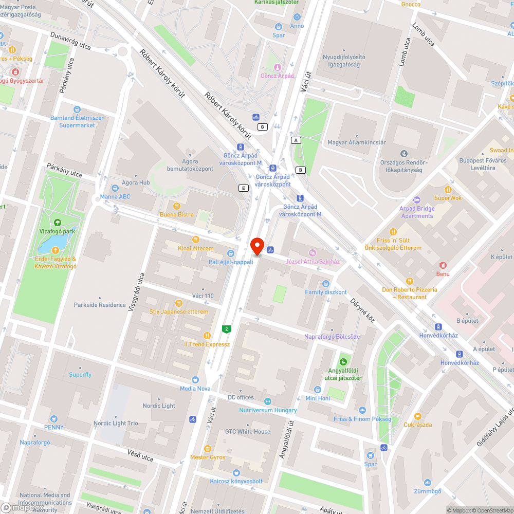 Burkolatcsere után hiányzó felfestés (zebra) bejelentés helye