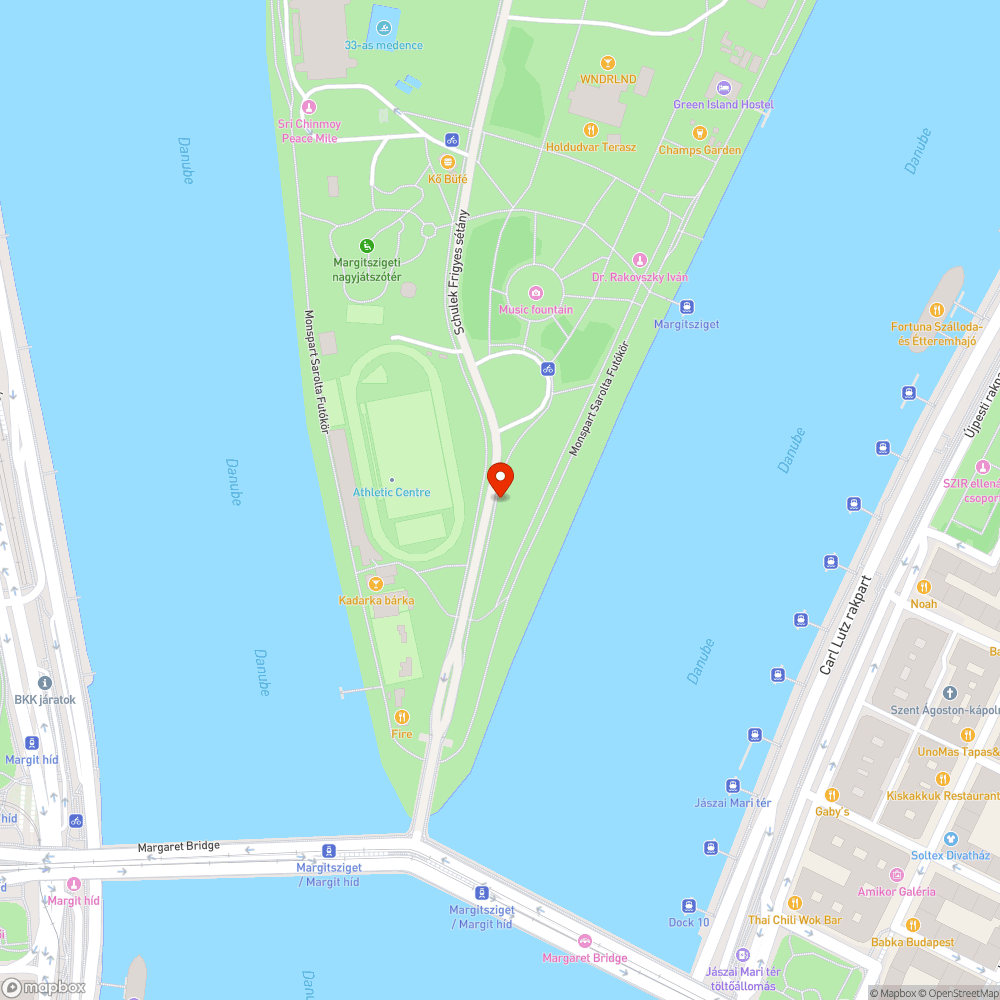 A margitszigeti futókörnél pont ott nincs ivókút, ahol a legjobban kéne. bejelentés helye