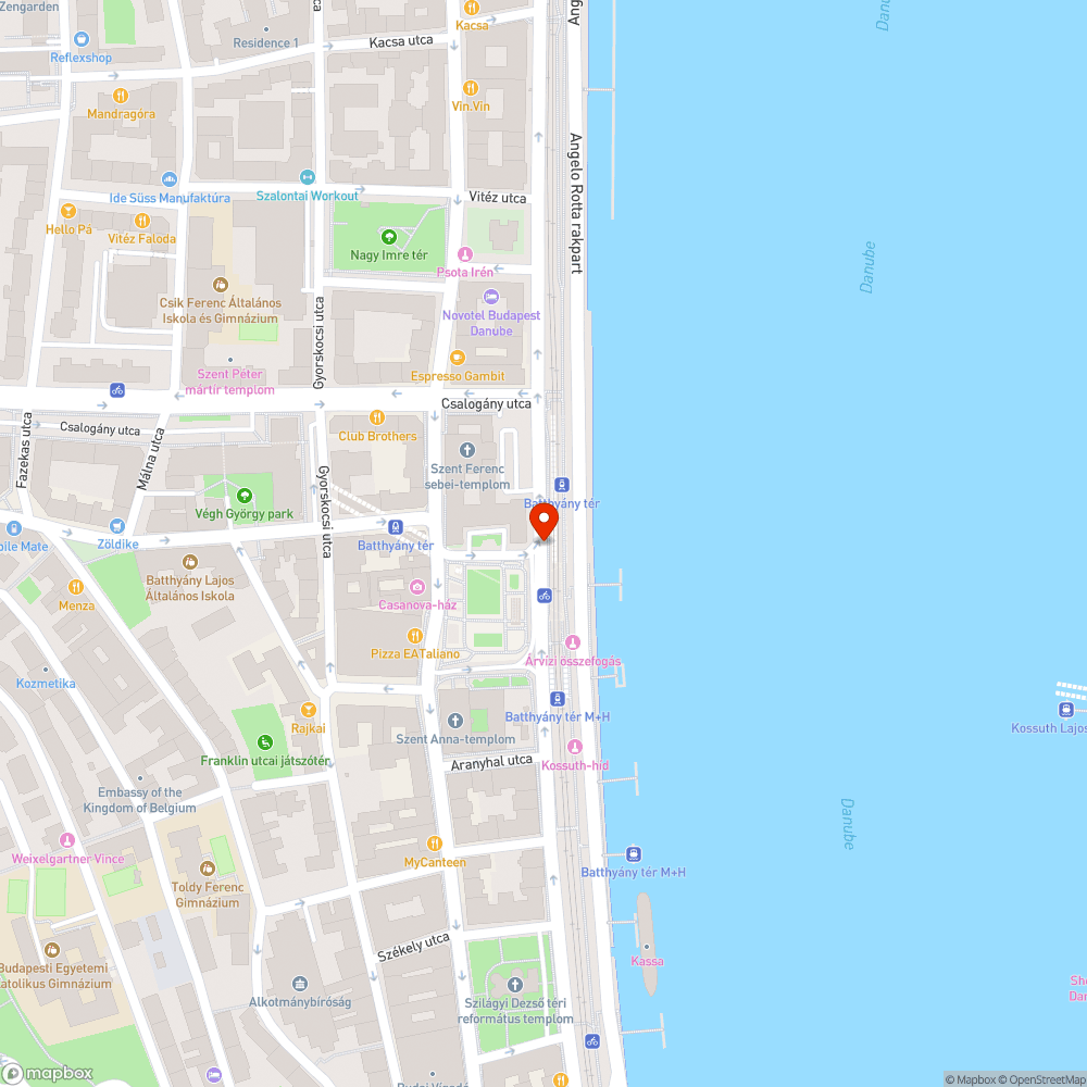 Bem rakparti oszlopok bejelentés helye