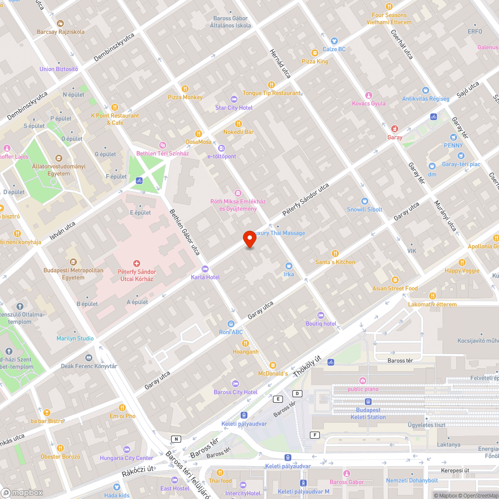 Beszakadt járda bejelentés helye