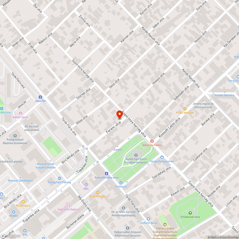 Gazos járda bejelentés helye