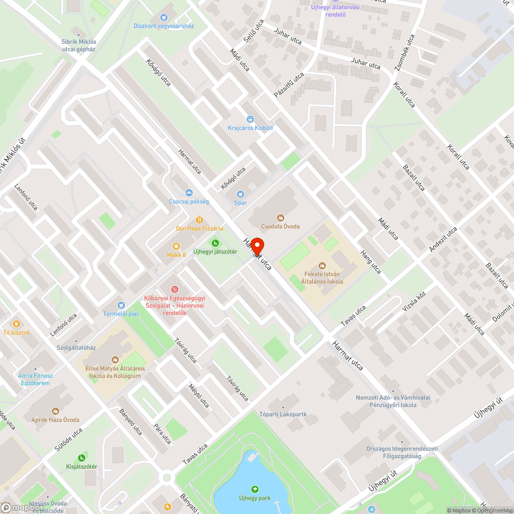 Kerékpárút átvezetés felfestése elmaradt bejelentés helye