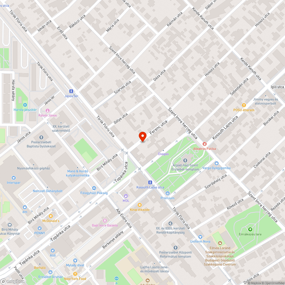 Problémás fa bejelentés helye