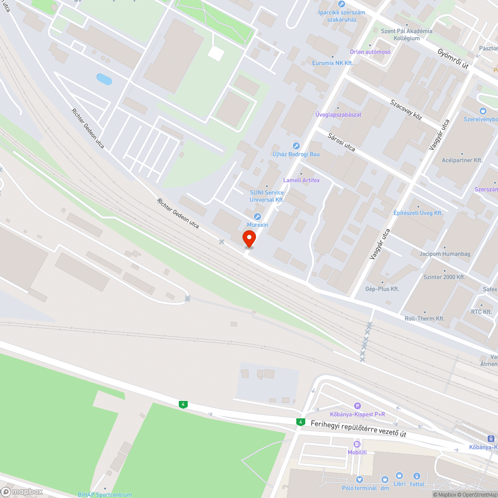 Szemét bejelentés helye