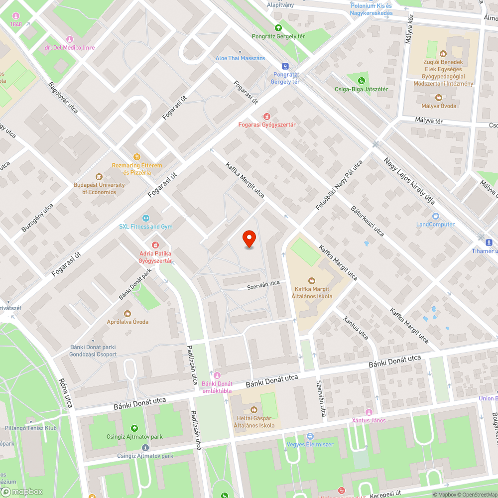 Játszótér - törött kapaszkodó a csúszdánál bejelentés helye