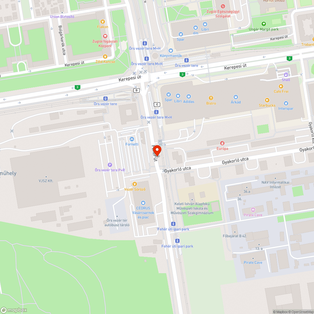 Szemetes bejelentés helye