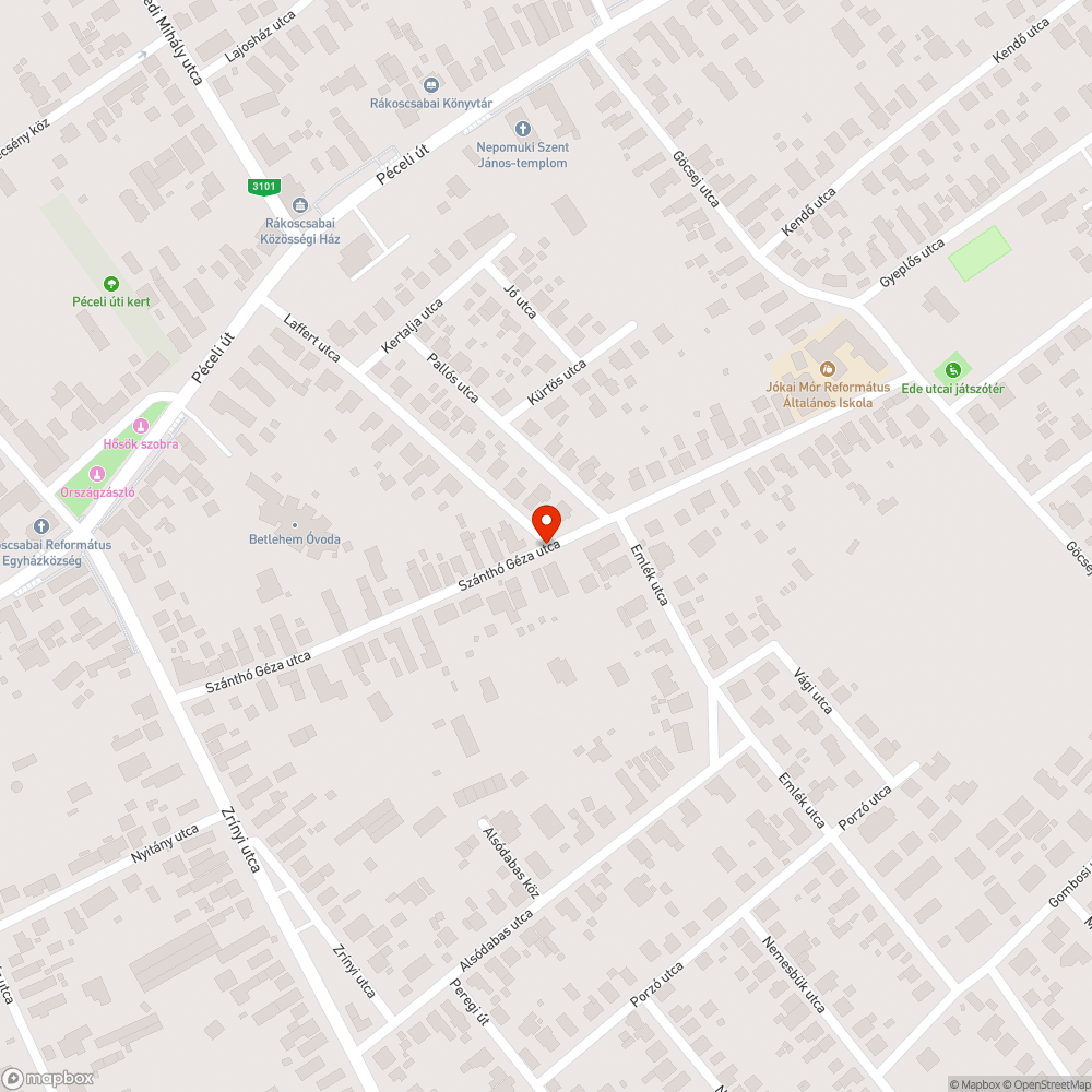 veszélyes és elgörbült rács bejelentés helye