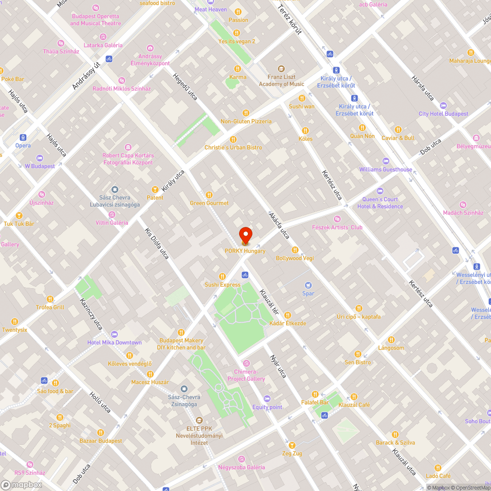 Hiányoznak a fák a felőjított Dob utcén a Csányi u. kereszteződésnél bejelentés helye