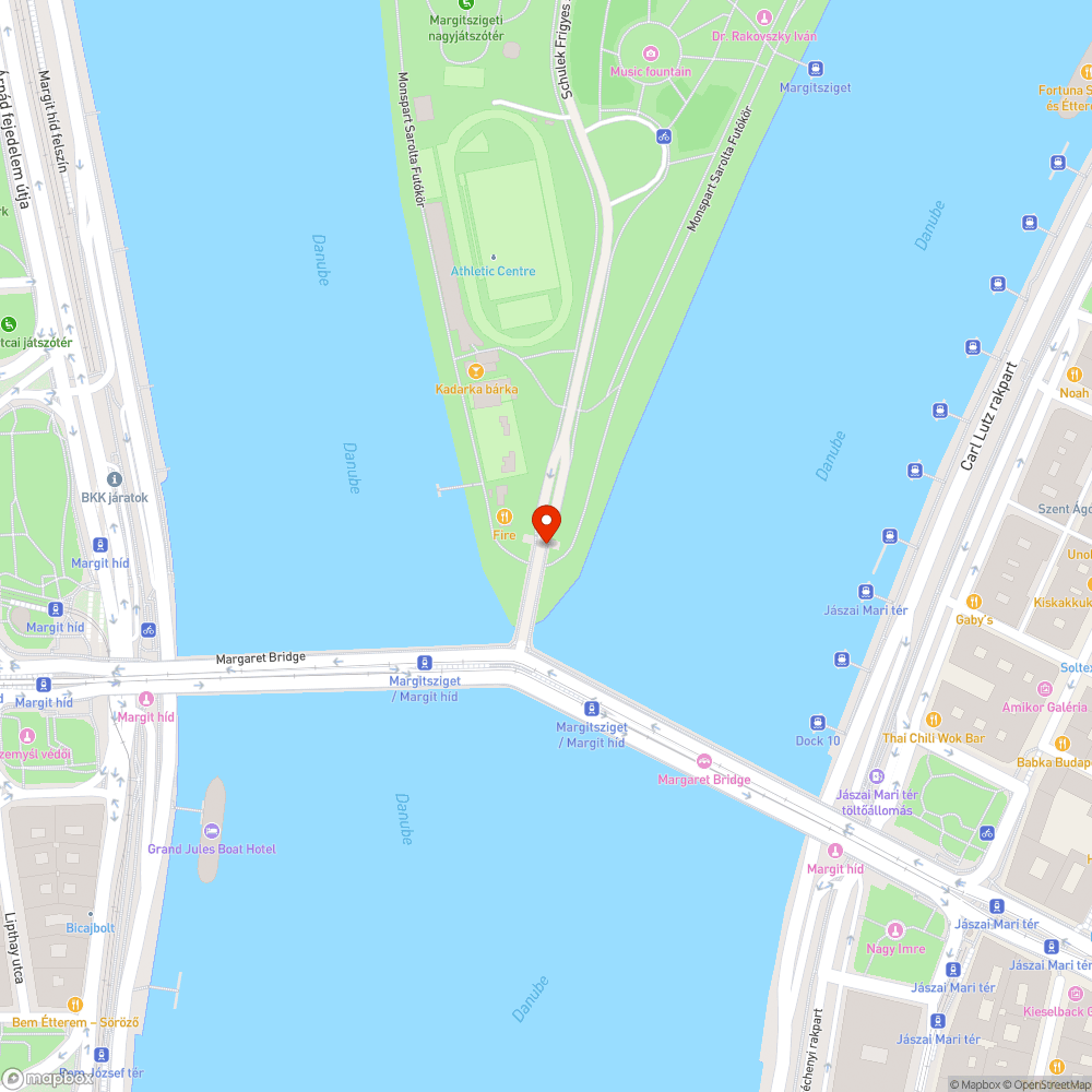 Szeméthalom a Margitsziget bejáratánál a kuka körül bejelentés helye