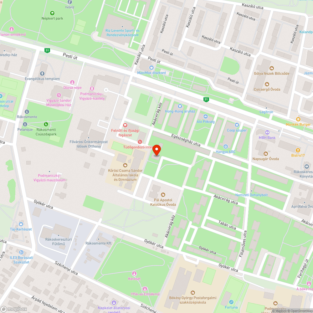 felujitott jarda bejelentés helye