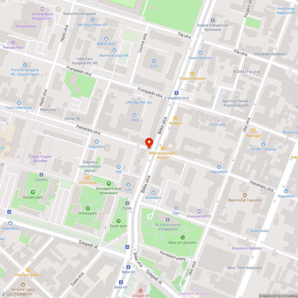 Gyalogosok lámpája bejelentés helye