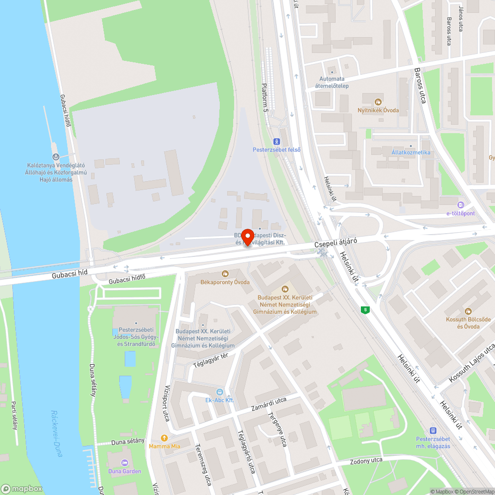 felbontott kerékpárút bejelentés helye