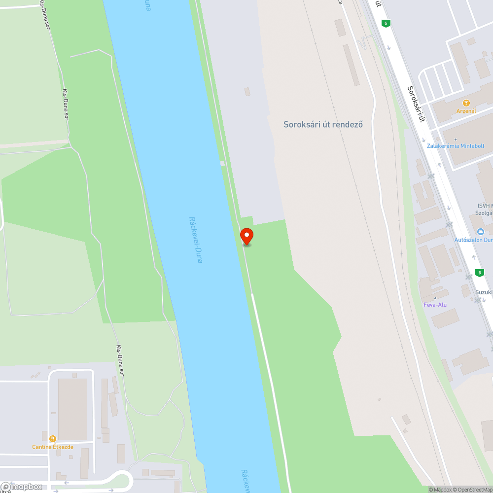 E6-os kerékpárút Gubacsi-dűlői szakaszát szemétlerakónak használják. bejelentés helye