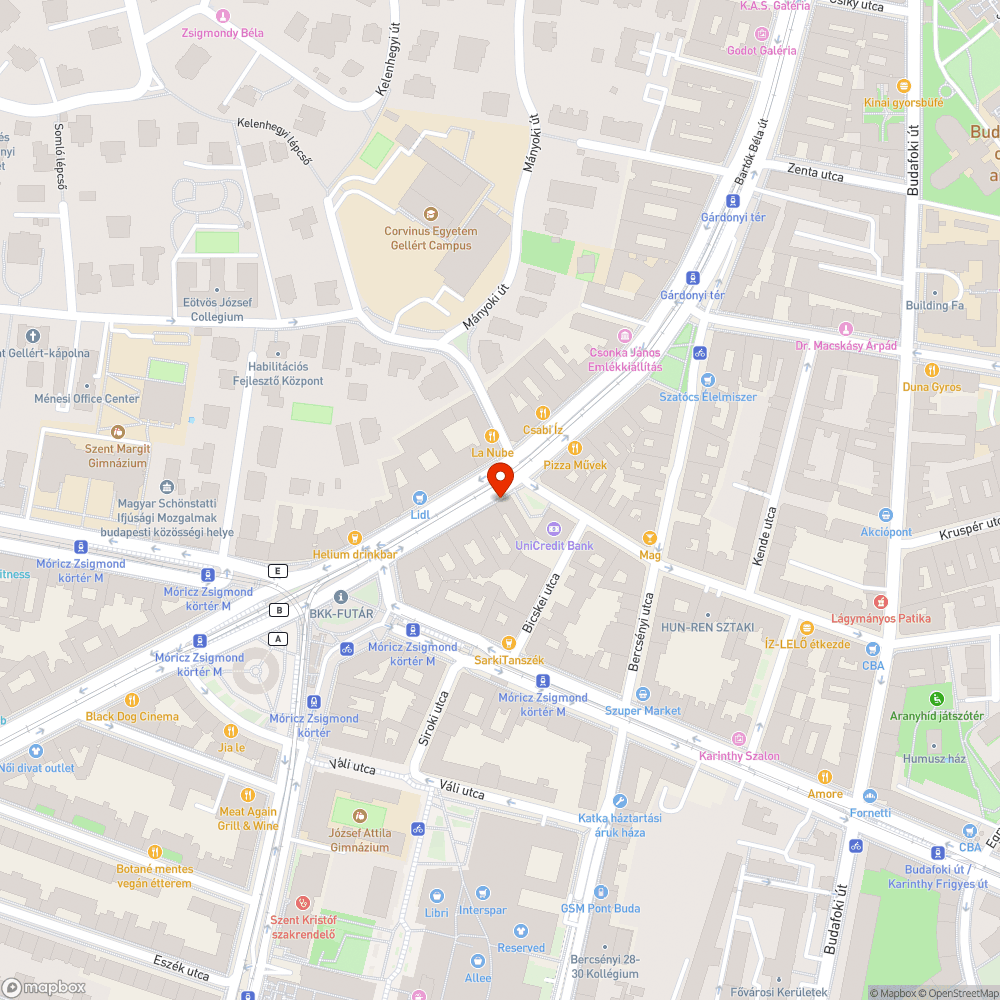 Lyukas kuka környékén a takarítás is el-elmarad - Bartók Béla út 48. bejelentés helye