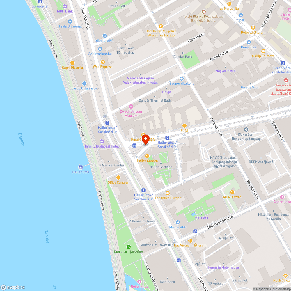 Haller utcai hajómegálló rettenetes dekorációja bejelentés helye