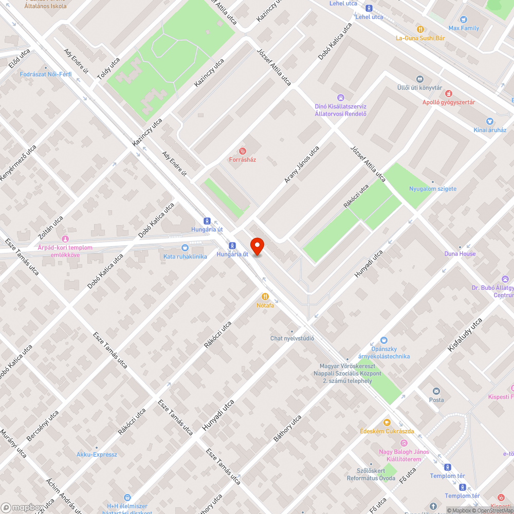 járdára lógó bokor bejelentés helye