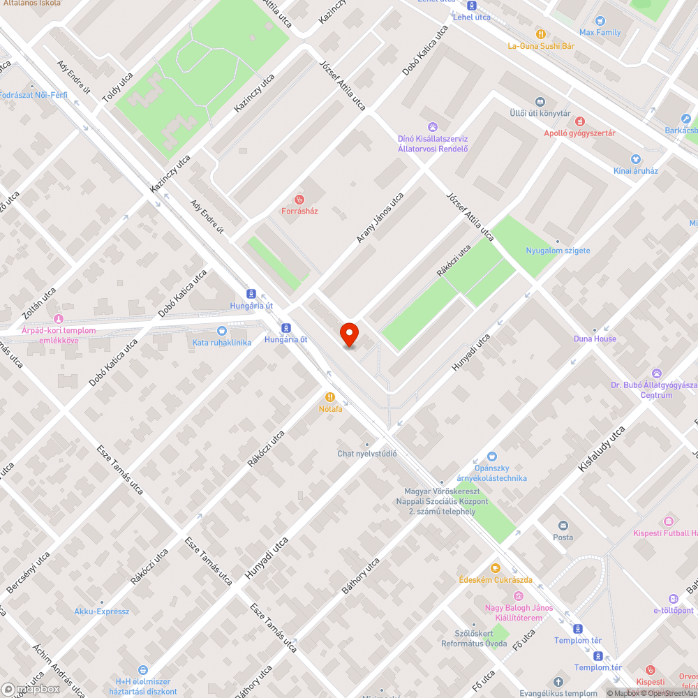 szemét bejelentés helye