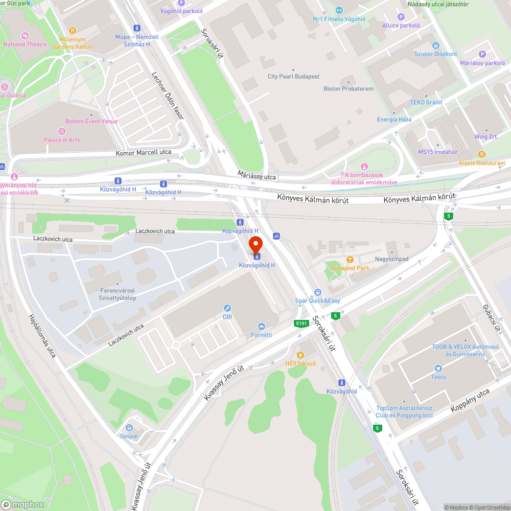 Hiányzó járda burkolat bejelentés helye