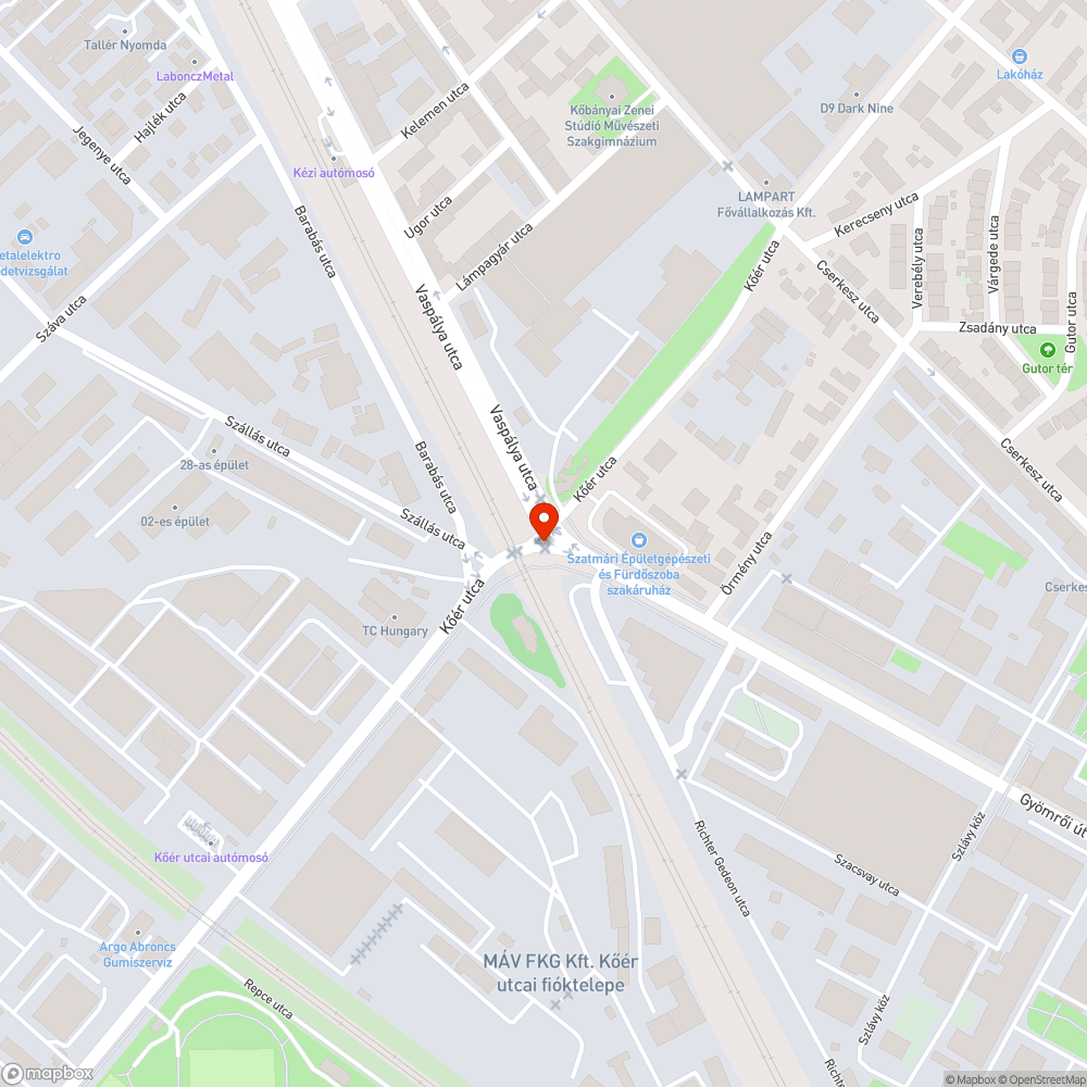 Gyakori forgalmi káosz közút és vasúti kereszteződésben bejelentés helye