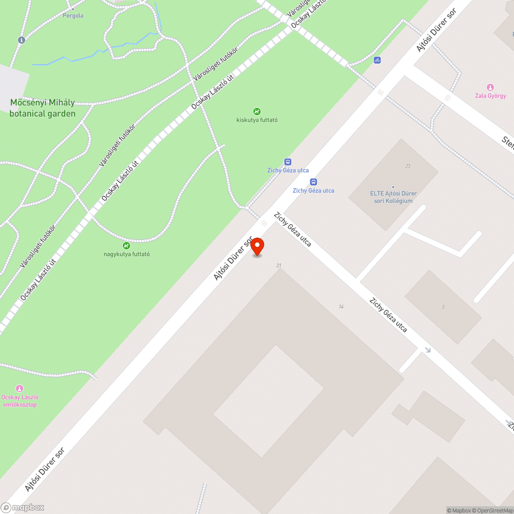 Nagy kátyú az Ajtósi Dürer soron bejelentés helye