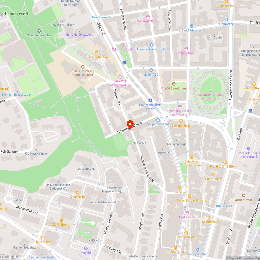 utcanév-tábla bejelentés helye