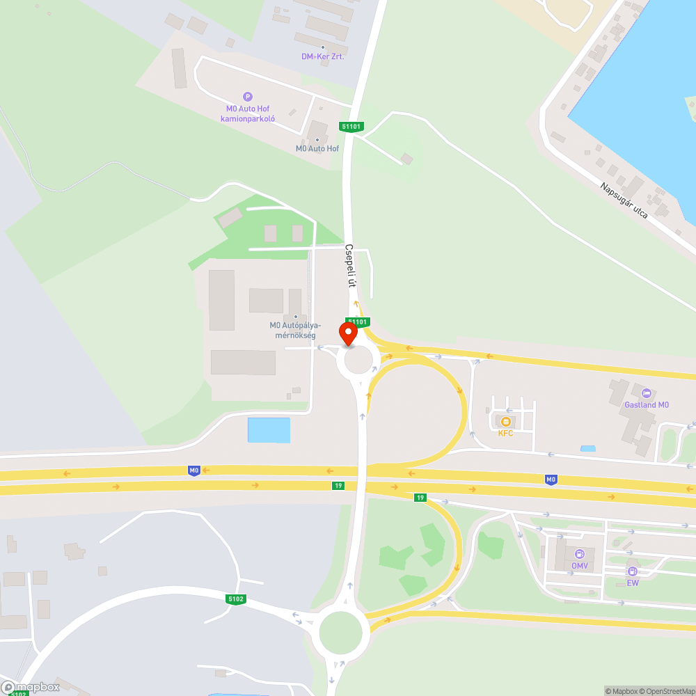 Balesetveszélyes kereszteződés bejelentés helye