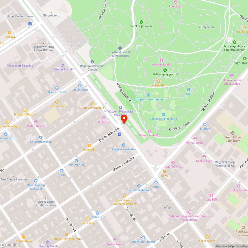 Balesetveszélyes útkereszteződés bejelentés helye