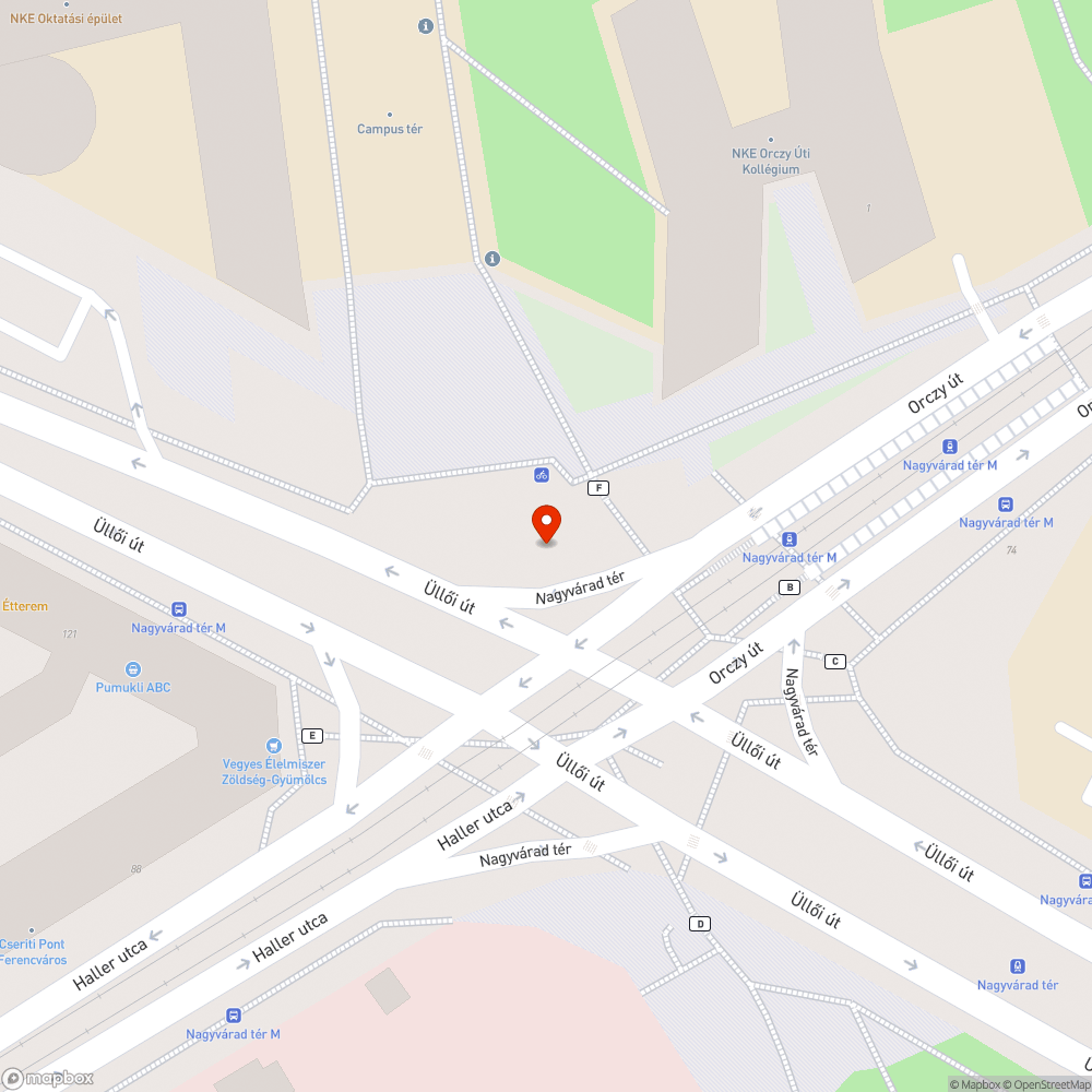 Életveszélyes üveg a telefonfülkénél bejelentés helye