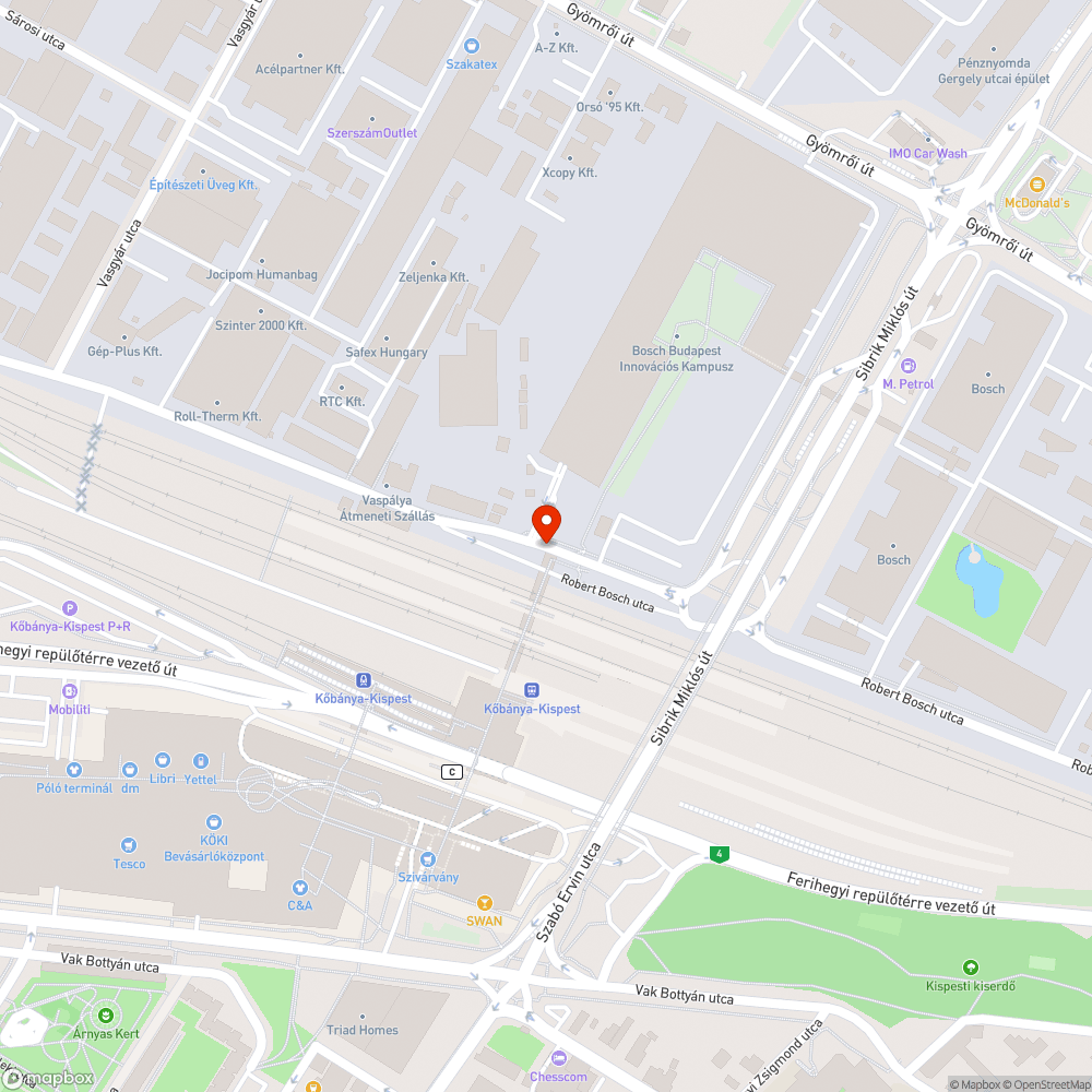 Kidőlt hálózati csatlakozó bejelentés helye