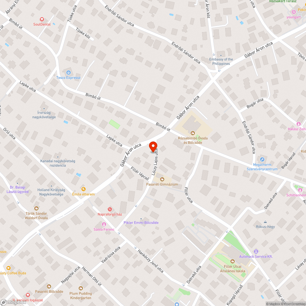 Letarolt pollerek bejelentés helye