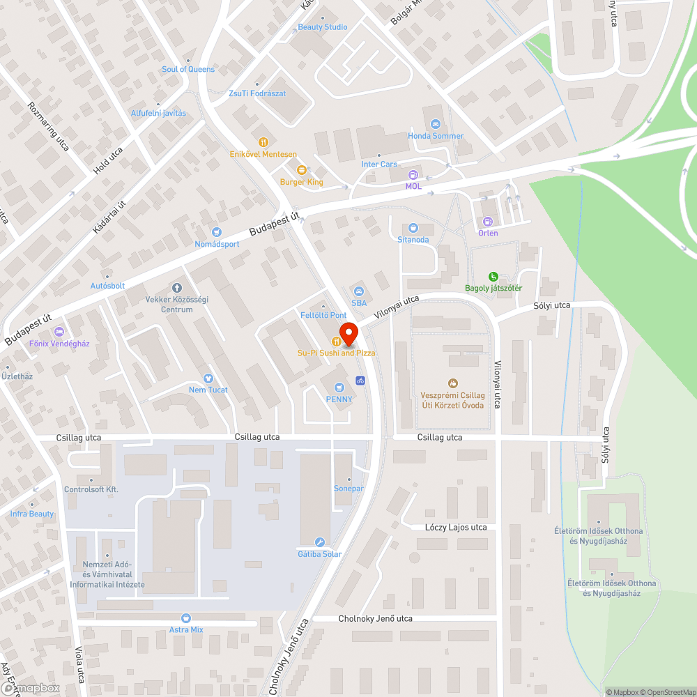 Hoszabb szakaszon töredezett járda bejelentés helye