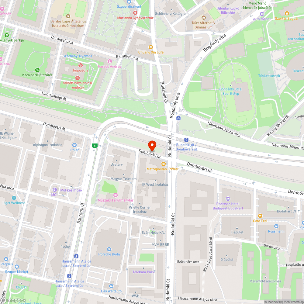 Kidőlt poller bejelentés helye