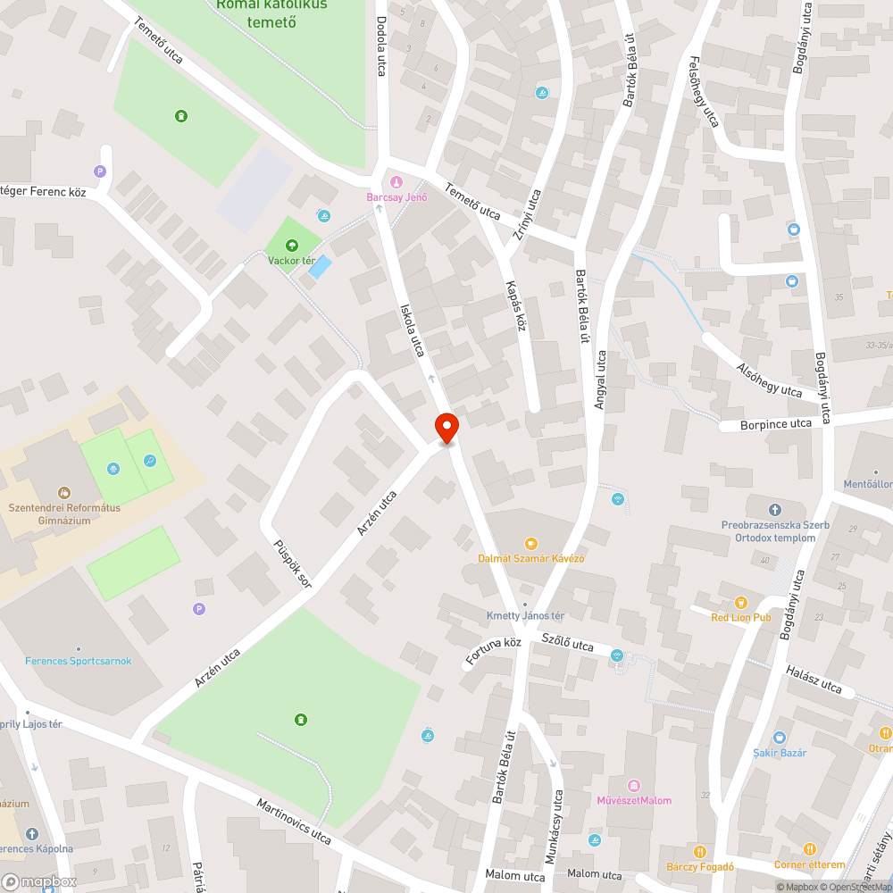 Eltakart tábla bejelentés helye