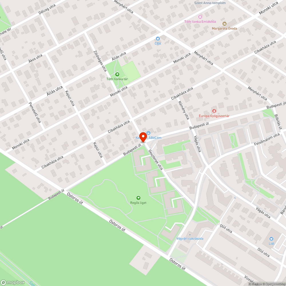 Elavult, rozsdás utcanévtábla bejelentés helye