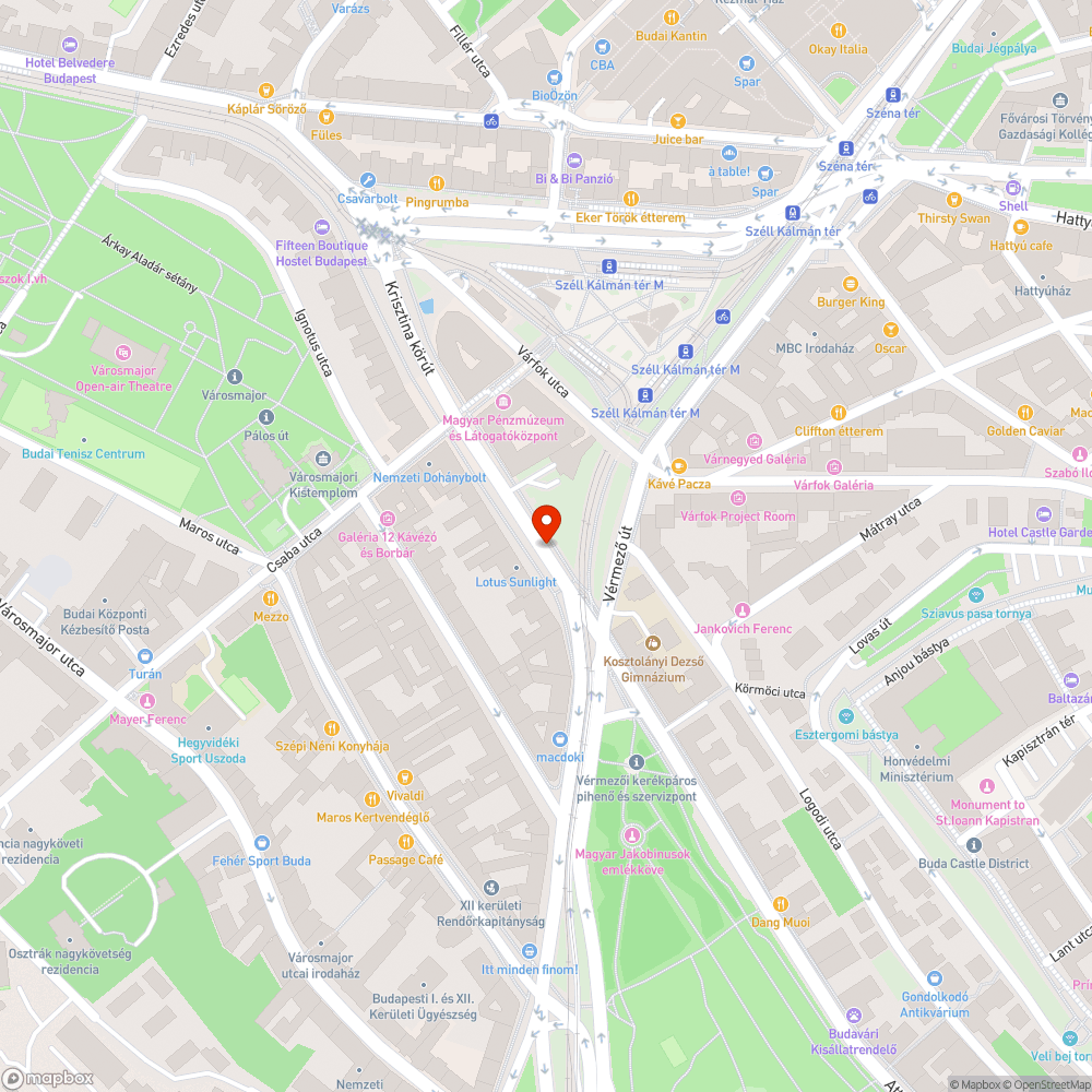 Állandósult szabálytalan parkolás kerékpársávon bejelentés helye