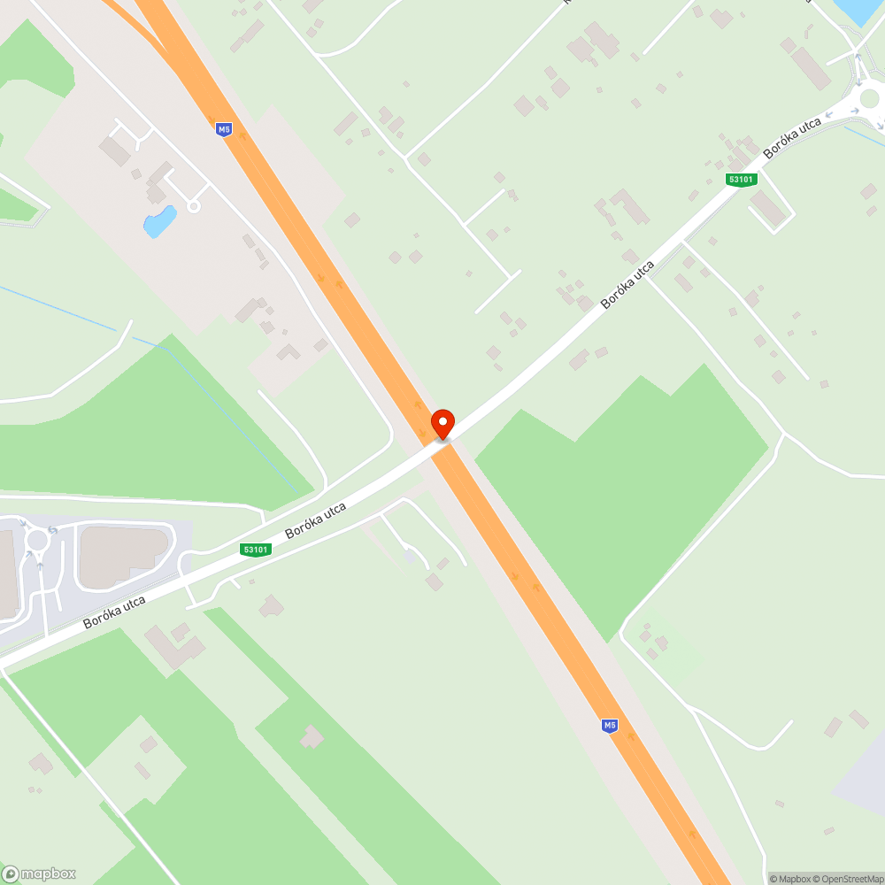 Veszélyes felüljáró, járda/kerékpárút hiánya bejelentés helye