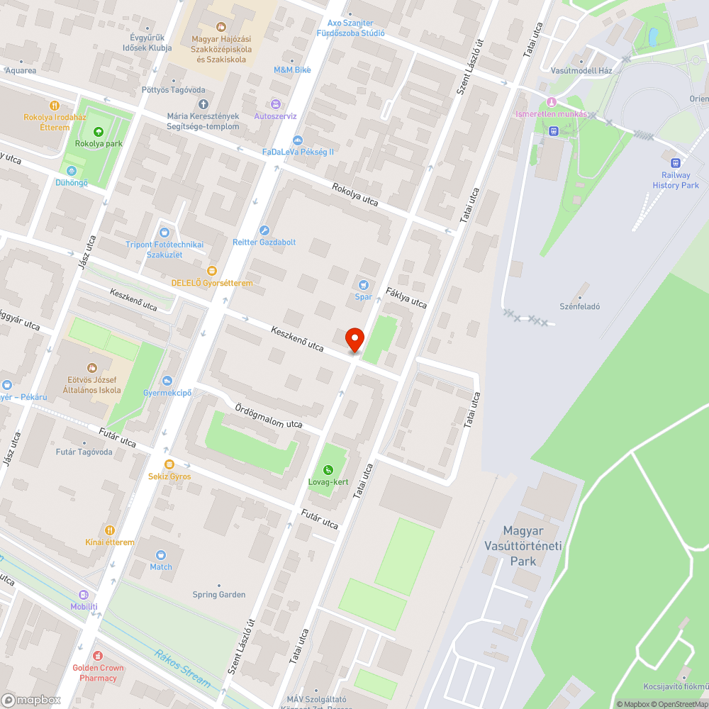 Roncsautó a Szent László utcában bejelentés helye